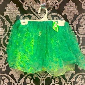 NWT Claire’s M/L  green 🍀 tutu